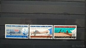 Poštové známky č.102 - Komorské ostrovy - doprava