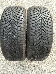 215/55 r17 celoročné pneumatiky 2ks Goodyear DOT2020