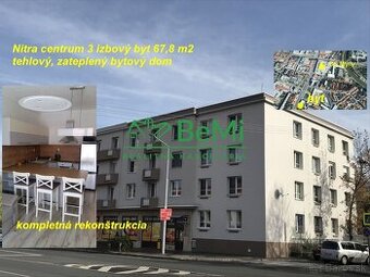 Centrum Nitry 2 - izbový byt v zateplenom tehlovom bytovom d