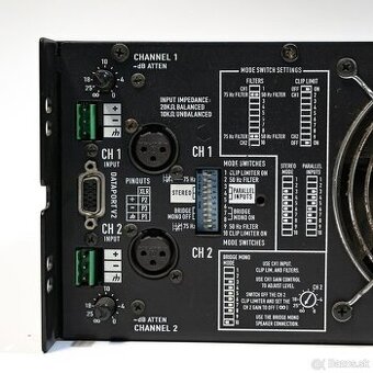 Profesionálny stereo zosilňovač QSC Audio ISA 800T