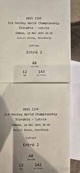 MS v hokeji 2025 Slovensko - Lotyšsko