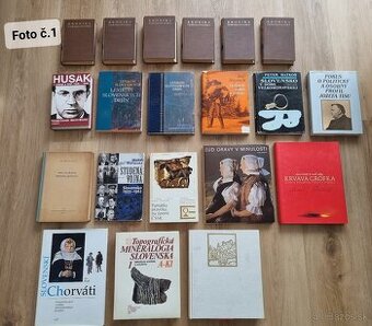 Knihy o Slovensku, historii Slovenska a Slovakoch 1/5