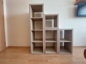 Policové diely Kallax (Ikea)