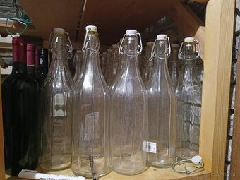 Predám fľaše 1liter x 30 ks