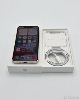 Apple iPhone 13 Mini Starlight 128GB 92% Zdravie Batérie
