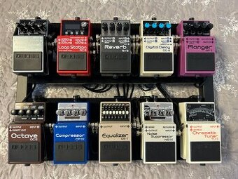 Pedalboard pre elektrickú gitaru