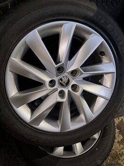 Hliníkové disky R17 Škoda