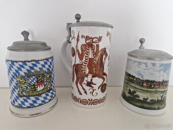 Keramicke krigle na pivo