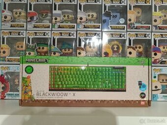 Razer BlackWidow V4 X Green Switch Minecraft Ed. herná kláve