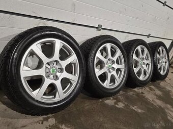 Zimná Sada AUDI/ŠKODA 5x112+Bridgestone 225/50 R17 - 1