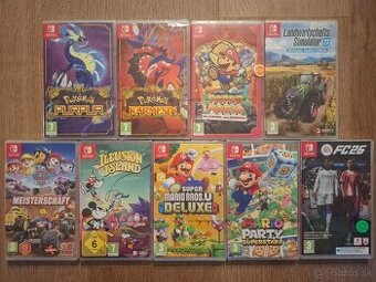 Nintendo Switch hry
