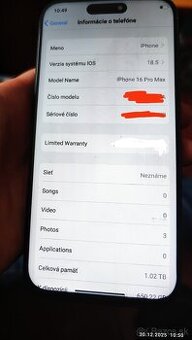 Iphone 16 pro max 1 TB