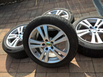 Elektrony 5x112 SKODA-VW-AUDI-SEAT + PNEU M+S 215/55 R17 98
