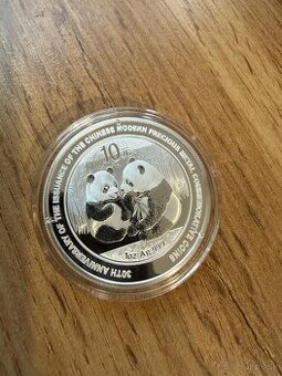 1 oz Čínska panda / China Panda 2009 - strieborná minca