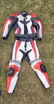 Kožená dvojdielna kombinéza