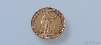 Zlatá 10 koruna 1904 KB František Jozef I.