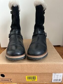 Koženné čižmy 38