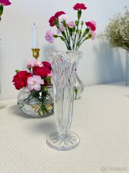 Krištáľová váza Bohemia Crystal