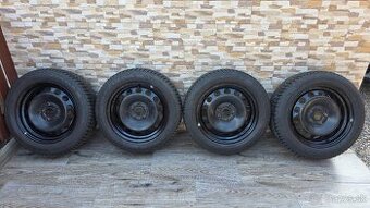 Predám zimné pneumatiky na diskoch 5x112r16/Fulda 205/55 r16