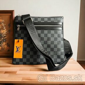 Luxusná taška Louis Vuitton čierna kocky
