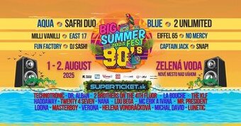 Big summer fest 2025 Zelená voda