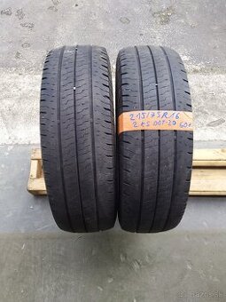 215/75 r16c nexen letné 2.ks doveziem