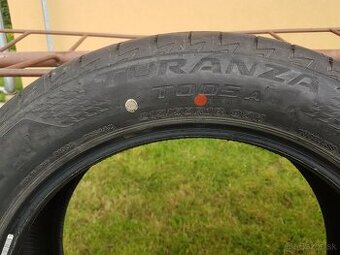 Predám letné pneu BRIDGESTONE turanza 215/55/r18
