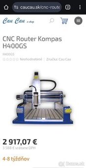 Cnc freza-router CAU CAU