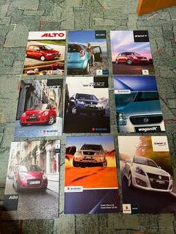 Prospekty brozury katalogy SUZUKI