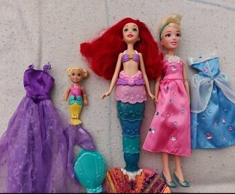 Bábiky Ariel a Popoluška