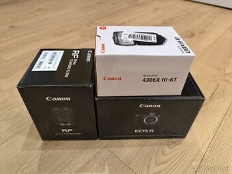 Canon R + Canon RF 85mm F2 + blesk