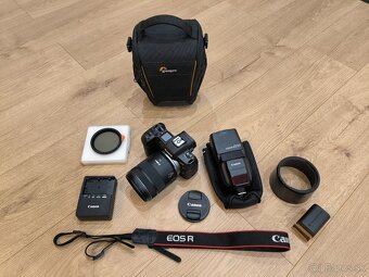 Canon R + Canon RF 85mm F2 + blesk
