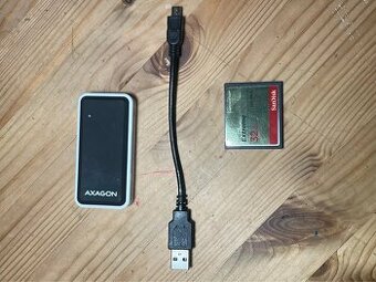Sandisk Extreme 32GB CF karta + čítačka kariet