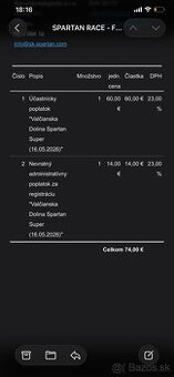 Spartan VALČIANSKA DOLINA 10km SUPER