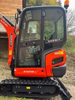 Minibager Kubota KX018-4