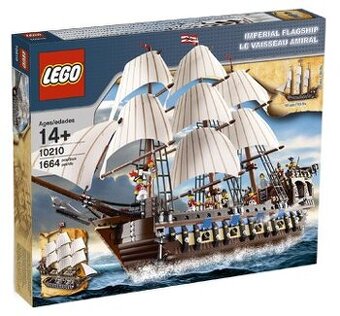 Lego Pirates - 2008-2024 nove a použité sety - profi
