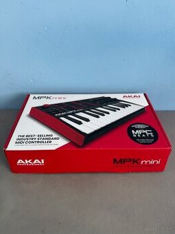 Akai MPK mini MK3 MIDI keyboard Red