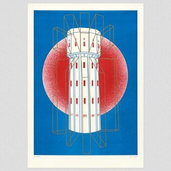 Čierne diery - Vodná veža Dynamitky