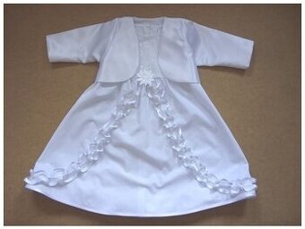 šaty slávnostné bez rukáva + bolerko