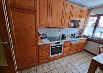 Kuchyňská linka z masivu se spotřebiči,6077