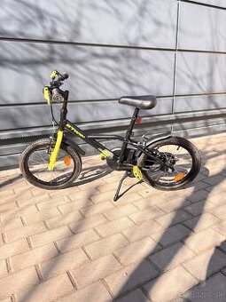 Predám detský bicykel BTWIN 16" – 500 Dark Hero