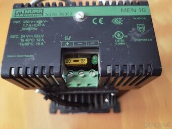 Trafo Murr 24 V 12 A