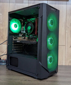 AMD RYZEN 5 5500/RX 5700 XT/16GB RAM/500GB NVMe/700W