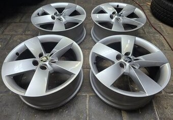 ORIGINÁL ŠKODA HLINÍKOVÉ DISKY 5x112 R17