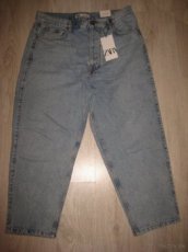 Pánske nové džínsy ZARA  svetlomodré EUR44/USA34/MEX34 - 1