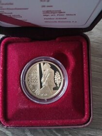 100€ zlatá minca Fujara - 1