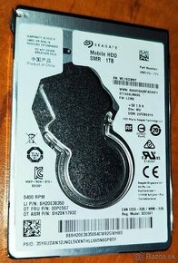 1TB Seagate Mobile HDD ST1000LM035 5400ot
