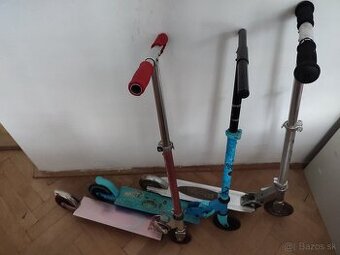 Detské používané kolobežky