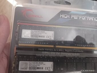 DDR3 2x4gb G.SKILL