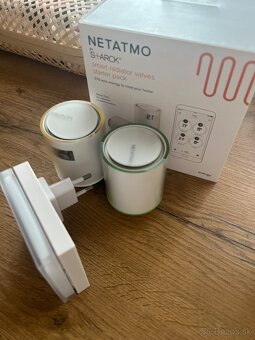 Termostatická hlavica - 3 ks + Hub